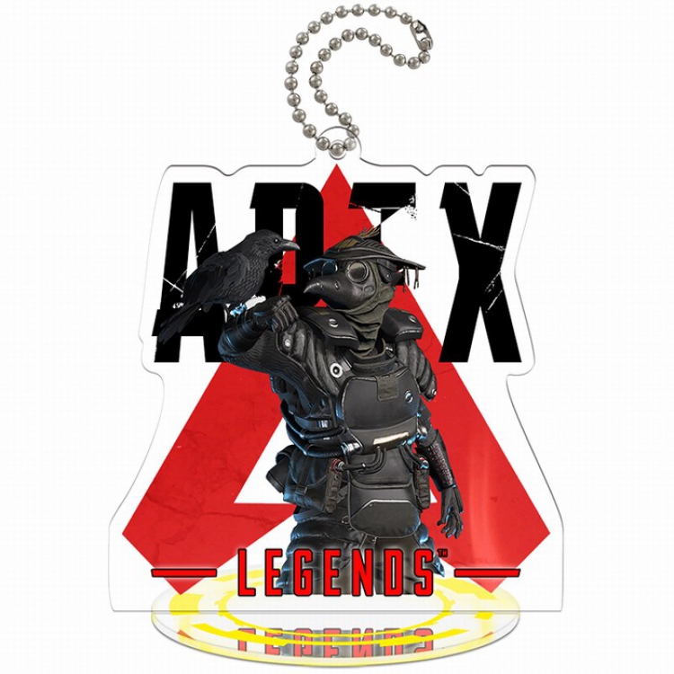 Apex Legends Acrylic Standing Plates Keychain pendant 9-10CM Style H