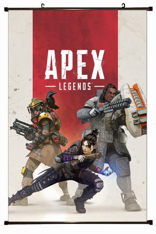 Apex Legends Plastic pole cloth painting Wall Scroll 60X90CM preorder 3 days A2-2 NO FILLING