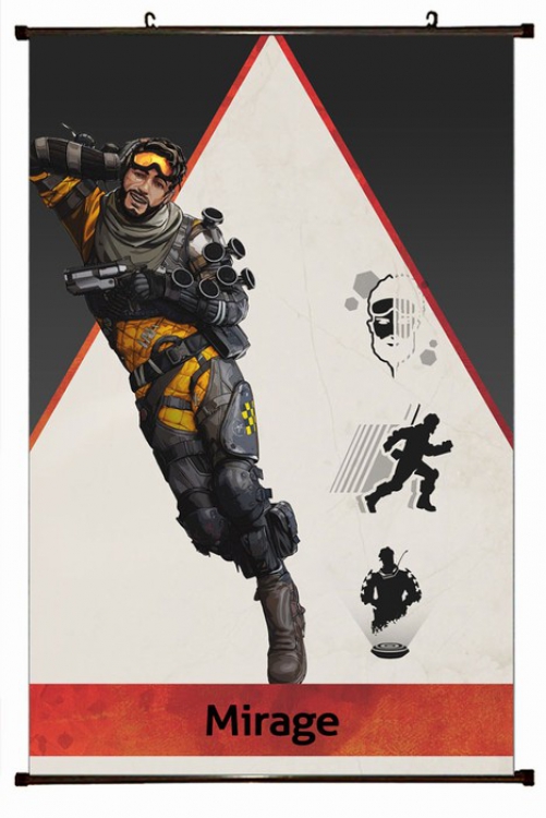 Apex Legends Plastic pole cloth painting Wall Scroll 60X90CM preorder 3 days A2-33 NO FILLING