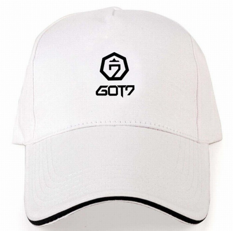 GOT7 Adjustable Cap Baseball hat price for 5 pcs 73G Style D
