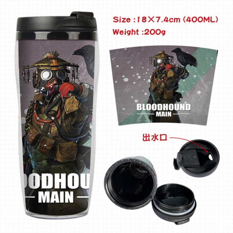 Apex Legends Starbucks Leakproof Insulation cup Kettle 7.4X18CM 400ML Style 12