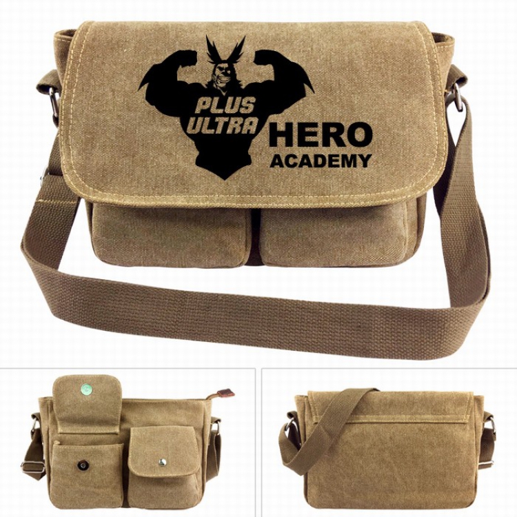My Hero Academia Canvas Shoulder Satchel Bag Handbag style A