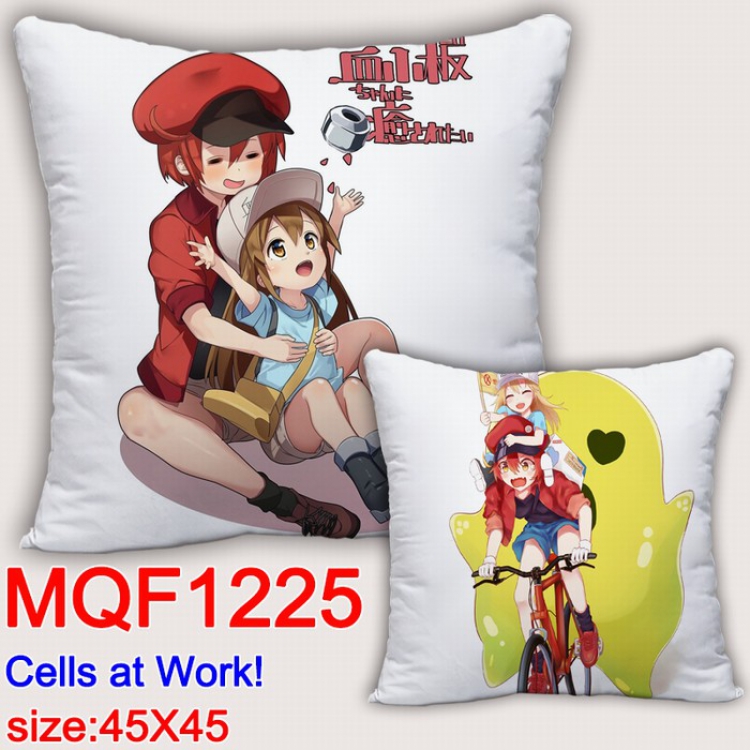 Working cell Double-sided full color Pillow Cushion 45X45CM MQF1225