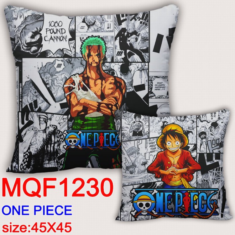 One Piece Double-sided full color Pillow Cushion 45X45CM MQF1230