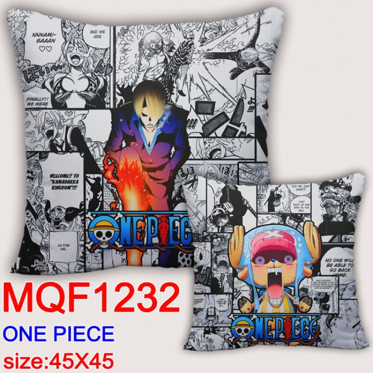 One Piece Double-sided full color Pillow Cushion 45X45CM MQF1232