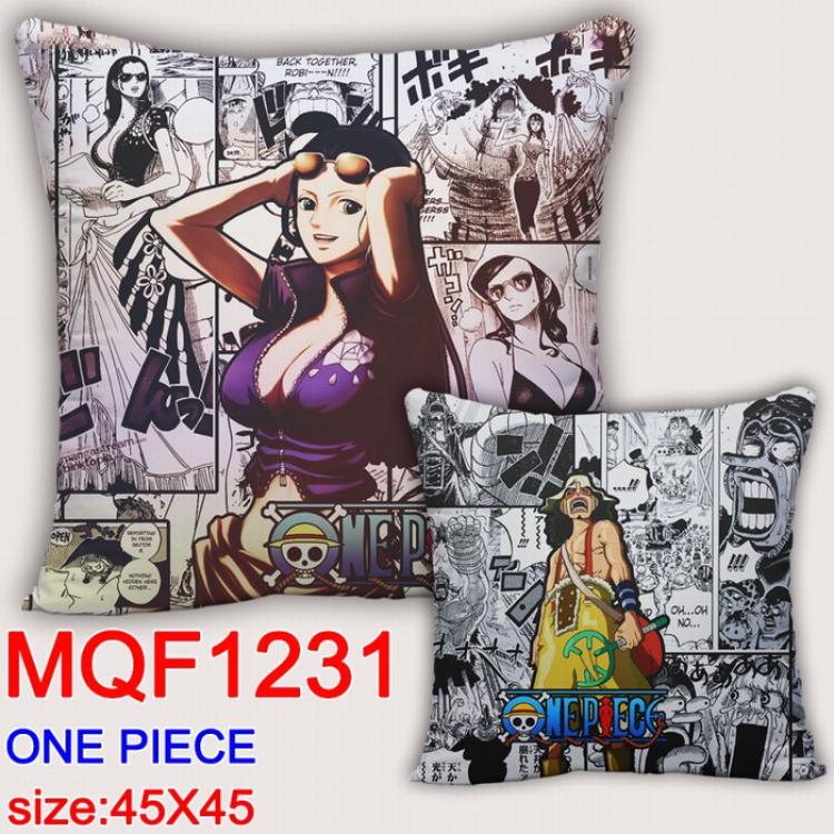 One Piece Double-sided full color Pillow Cushion 45X45CM MQF1231