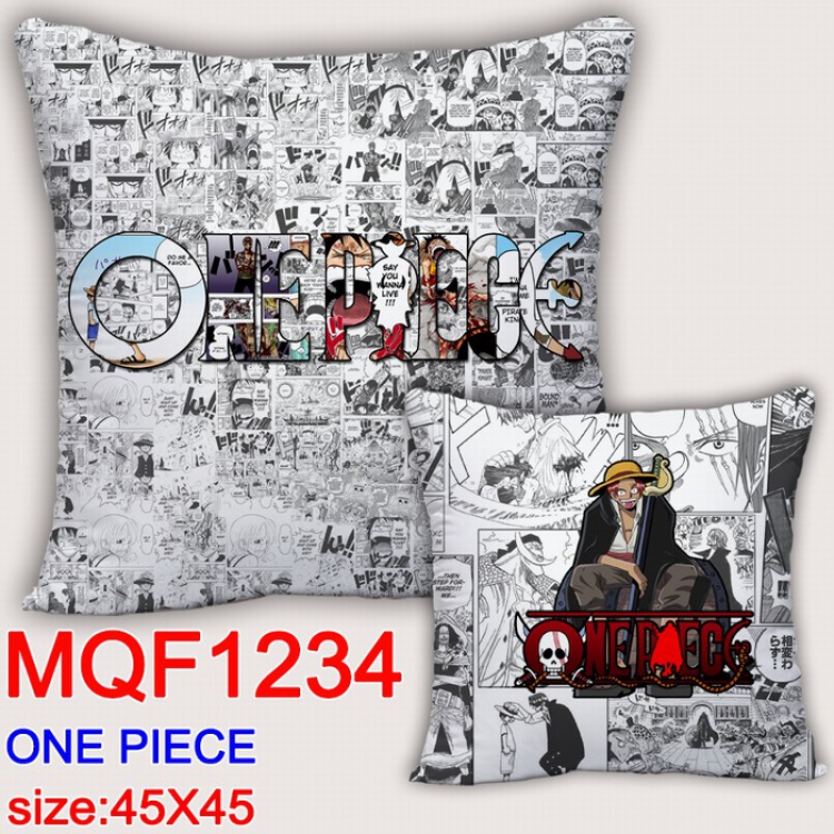One Piece Double-sided full color Pillow Cushion 45X45CM MQF1234