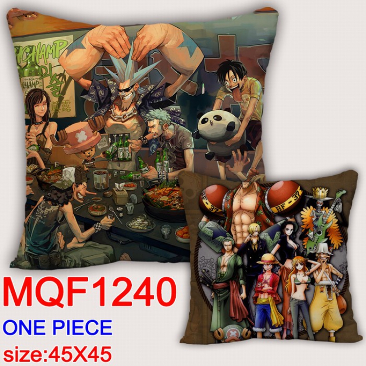 One Piece Double-sided full color Pillow Cushion 45X45CM MQF1240