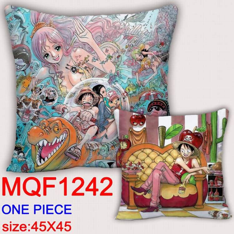 One Piece Double-sided full color Pillow Cushion 45X45CM MQF1242