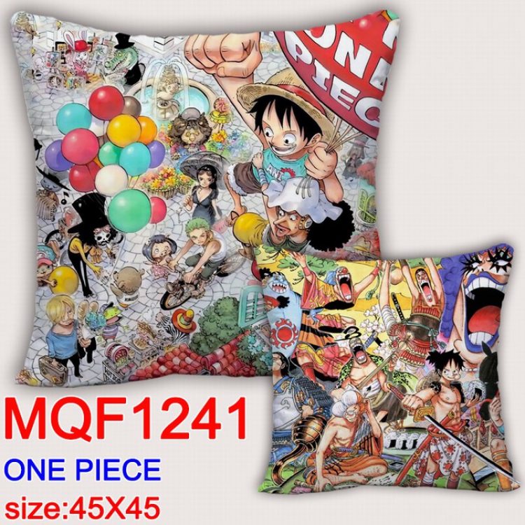 One Piece Double-sided full color Pillow Cushion 45X45CM MQF1241