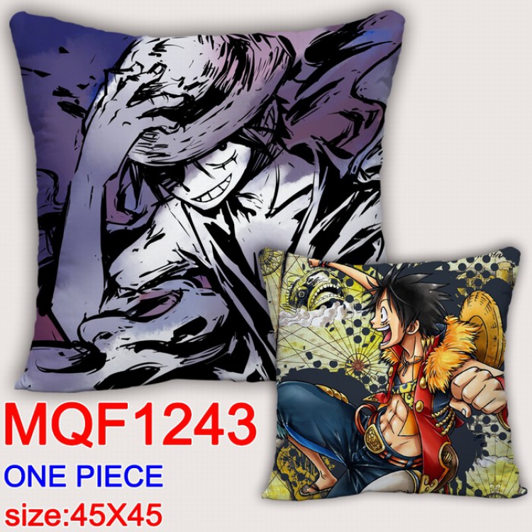 One Piece Double-sided full color Pillow Cushion 45X45CM MQF1243