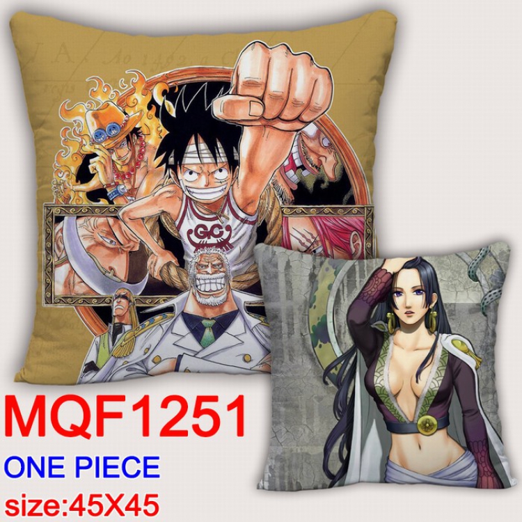One Piece Double-sided full color Pillow Cushion 45X45CM MQF1251