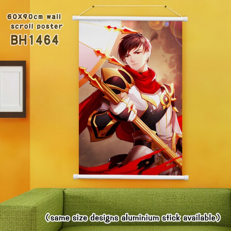 The King’s Avatar White Plastic rod Cloth painting Wall Scroll 40X60CM BH-1464