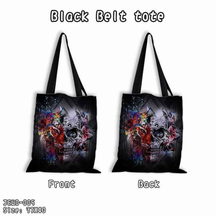 Black shoulder bag shopping bags Satchel 37X40CM JGWD-005