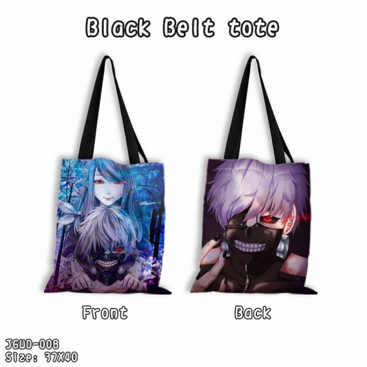 Tokyo Ghoul Black shoulder bag shopping bags Satchel 37X40CM JGWD-008