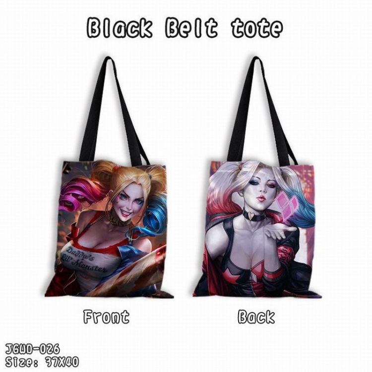 Suicide Squad Black shoulder bag shopping bags Satchel 37X40CM JGWD-026