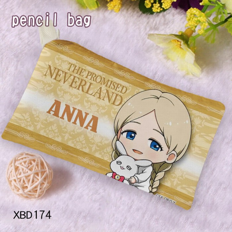 The Promised Neverla Anime Oxford cloth pencil case Pencil Bag price for 5 pcs XBD174