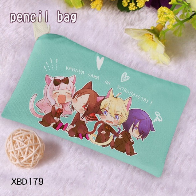 Miss Hui Yee wants me to confess Anime Oxford cloth pencil case Pencil Bag price for 5 pcs XBD179
