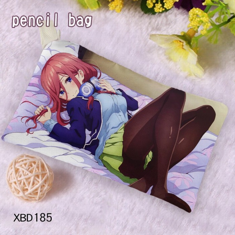 The Quintessential Quintuplets Anime Oxford cloth pencil case Pencil Bag price for 5 pcs XBD185