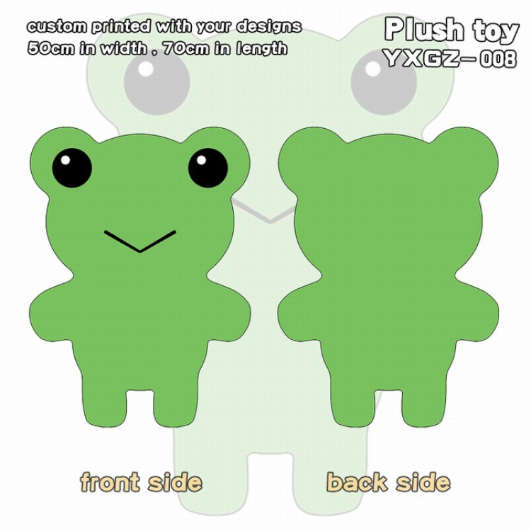 Cartoon Customized fine plush shaped Doll toy YXGZ008