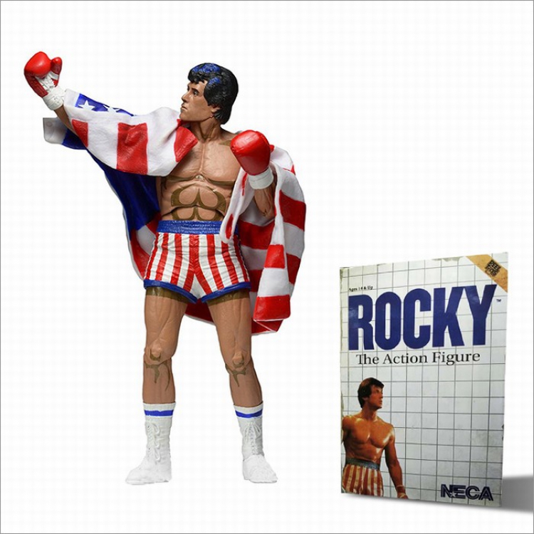 NECA ROCKY Movable Boxed Figure Decoration 18CM a box of 12