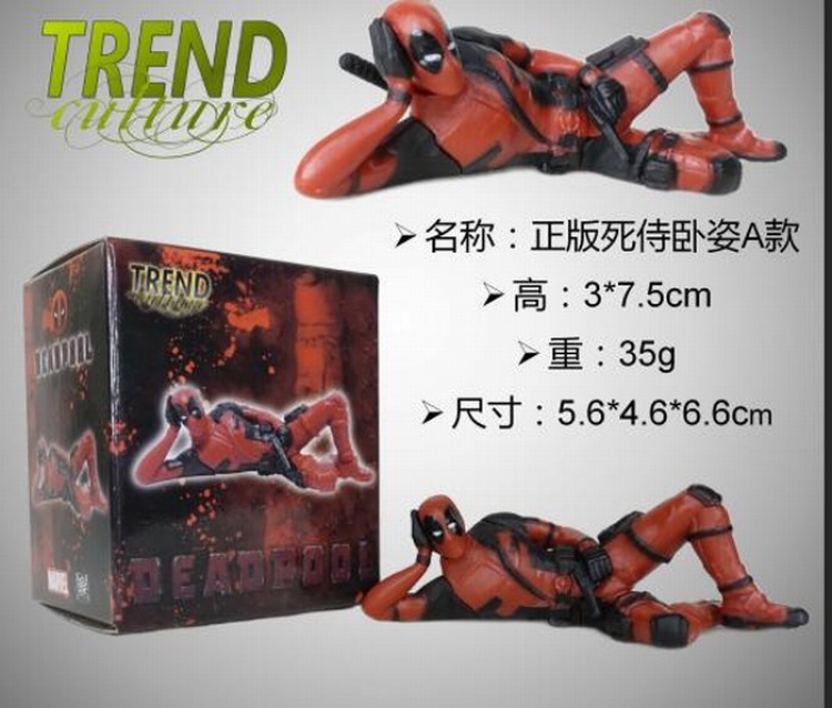 Deadpool Boxed Figure Decoration 3X7.5CM Style A