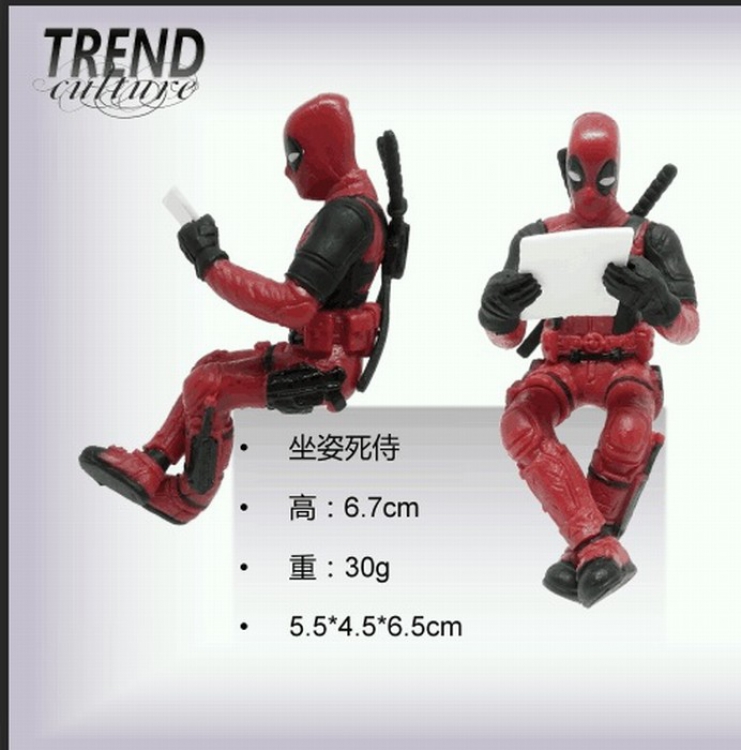 Deadpool Boxed Figure Decoration 6.7CM Style D