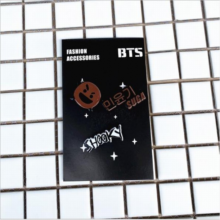 BTS BT21 Acrylic brooch set price for 5 pcs Style A