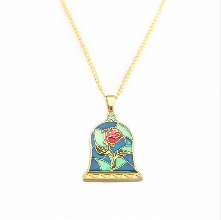Beauty and the Beast Necklace pendant price for 5 pcs