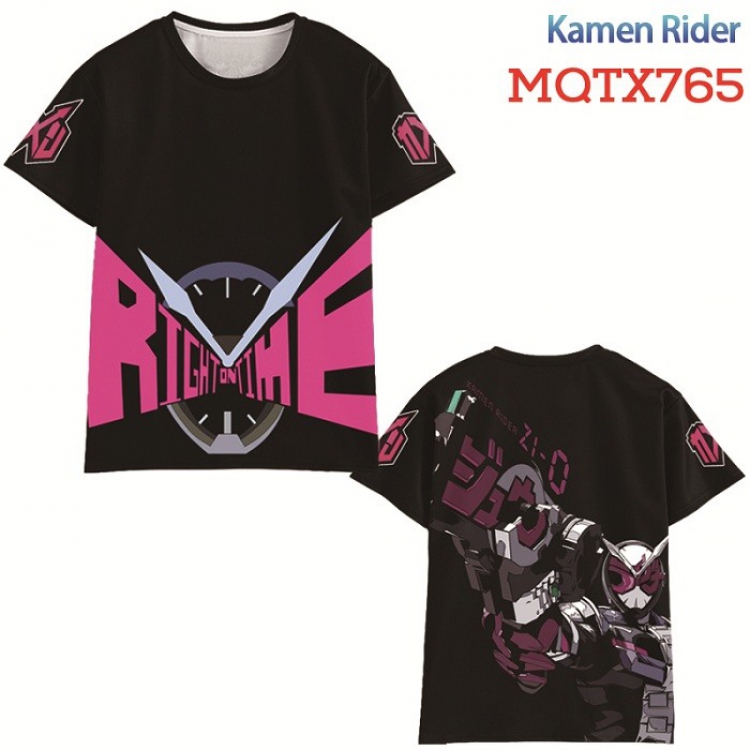 Kamen Rider Full color printed short sleeve t-shirt 10 sizes from XXS to XXXXXL MQTX765