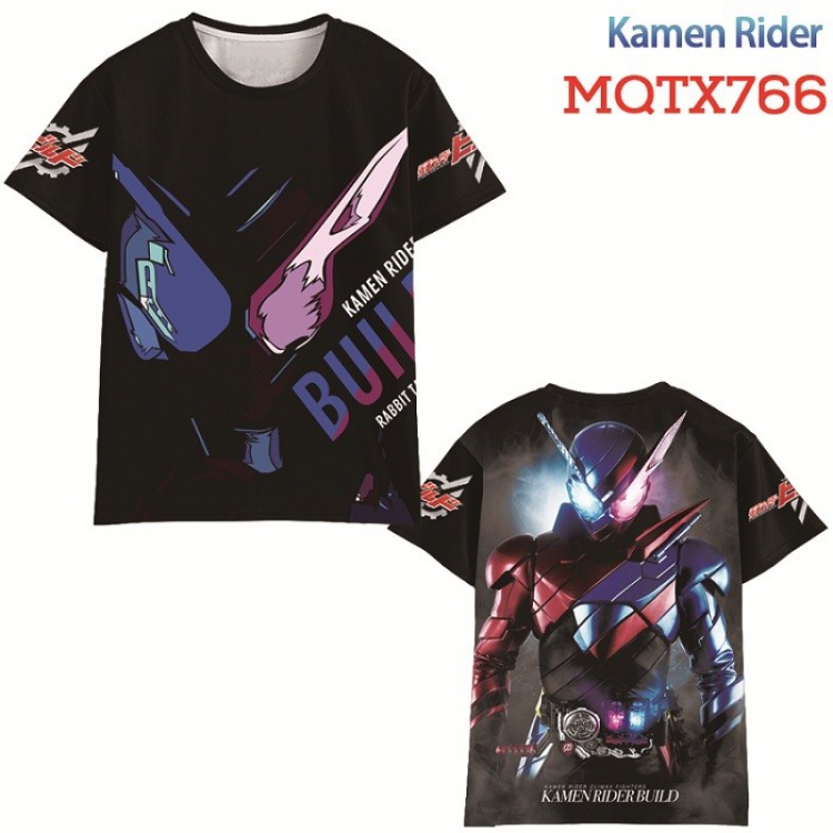 Kamen Rider Full color printed short sleeve t-shirt 10 sizes from XXS to XXXXXL MQTX766