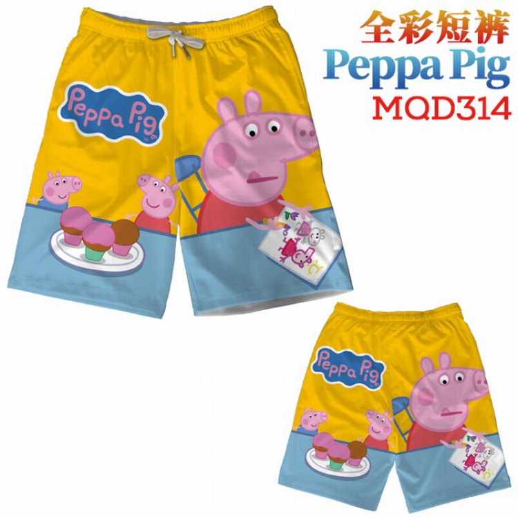 Peppa pig Beach pants M L XL XXL XXXL MQD314