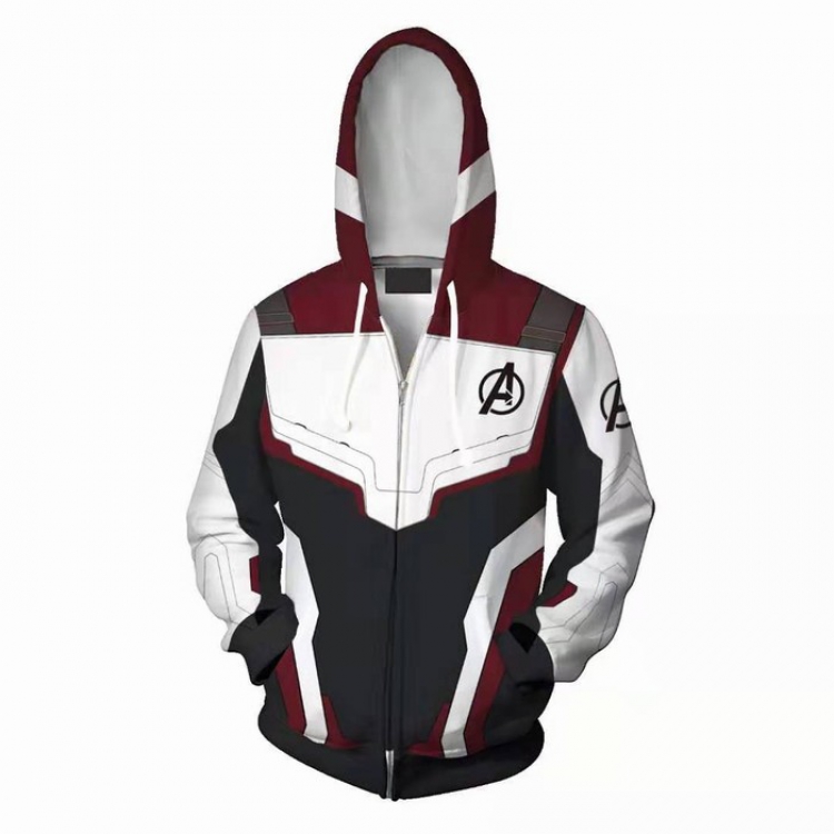 The Avengers Sports zipper long sleeve jacket hip hop sweater Hoodie M-L-XL-XXL-XXXL price for 2 pcs preorder 3 days