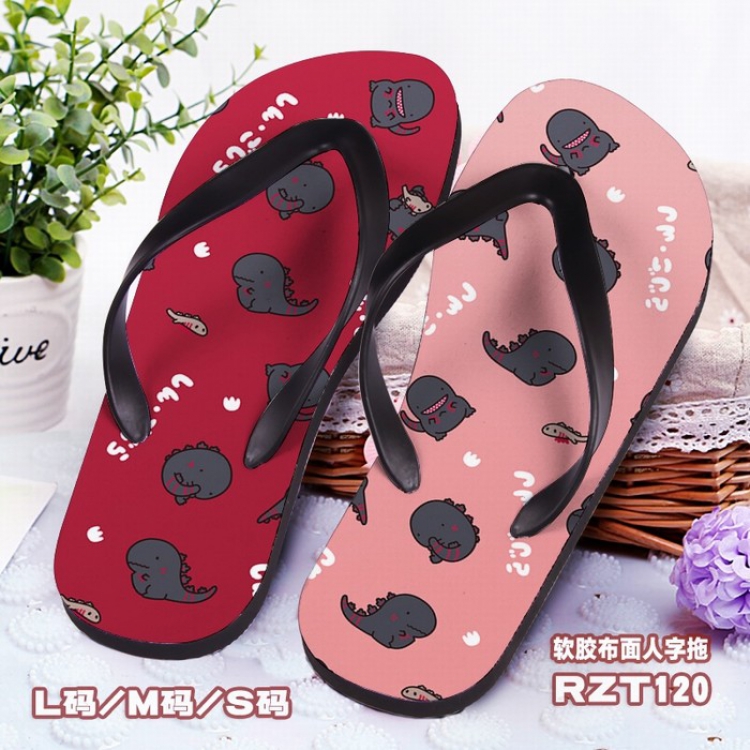 Soft glue Cloth surface Flip-flops slipper S.M.L RZT120