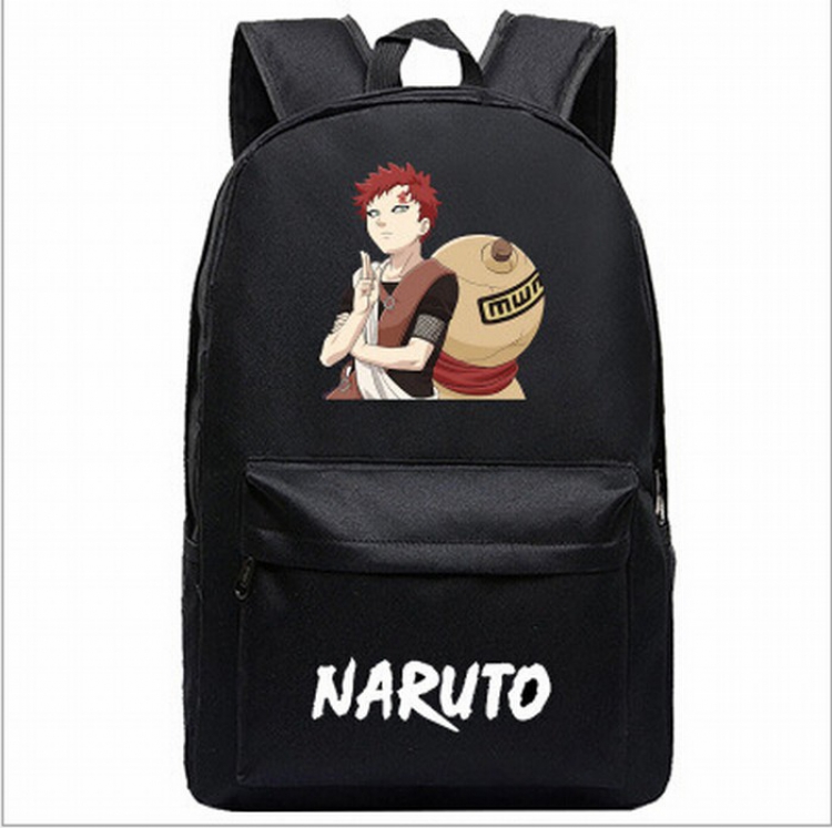 Naruto Black printed canvas backpack price for 2 pcs 45X31X18CM Style I