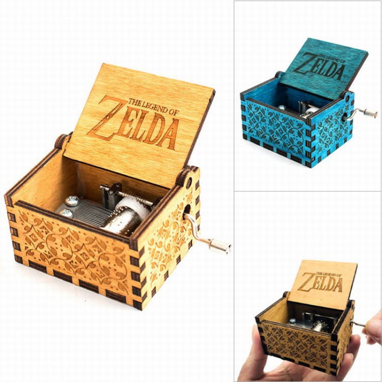 The Legend of Zelda Hand Music Box Tow Price For 10 Pcs Mixed Out  6.4*5.2*4.2cm