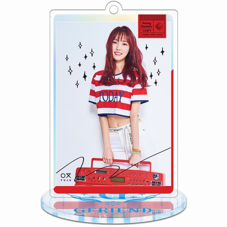 GFRIEND Acrylic Key Chain pendant 9-10CM Style D