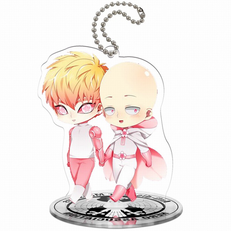 One Punch Man Acrylic Key Chain pendant 9-10CM Style D