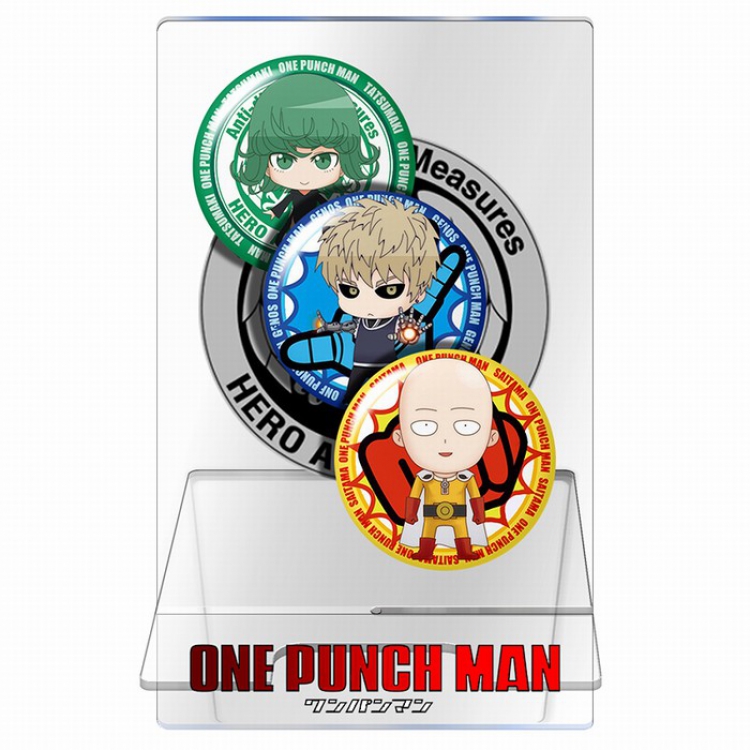 One Punch Man Transparent acrylic phone holder 13CM Style A