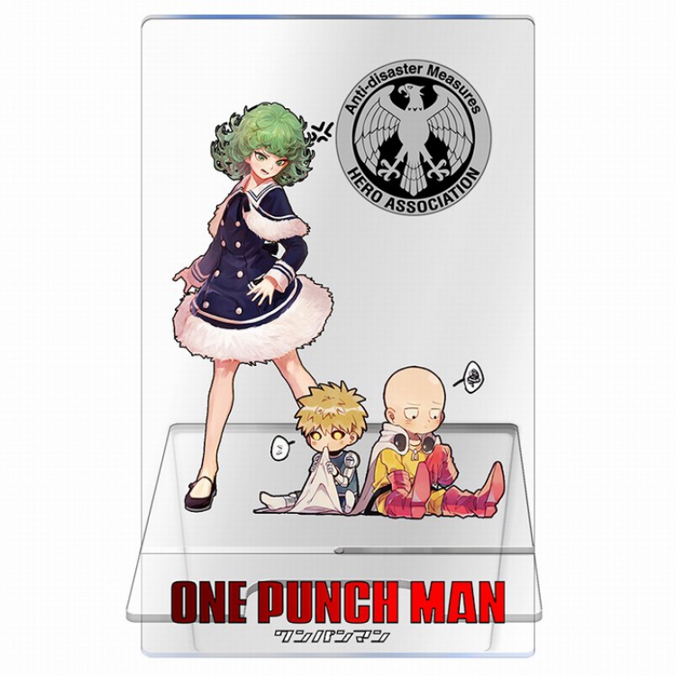 One Punch Man Transparent acrylic phone holder 13CM Style C