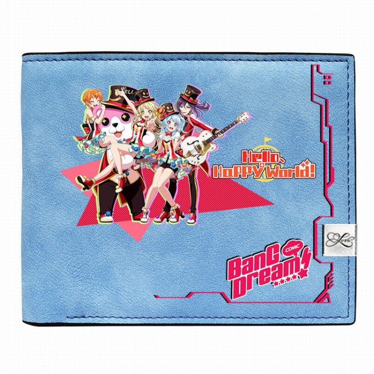 Bang dream Short wallet purse 12X10CM Style I