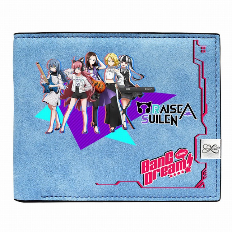 Bang dream Short wallet purse 12X10CM Style G