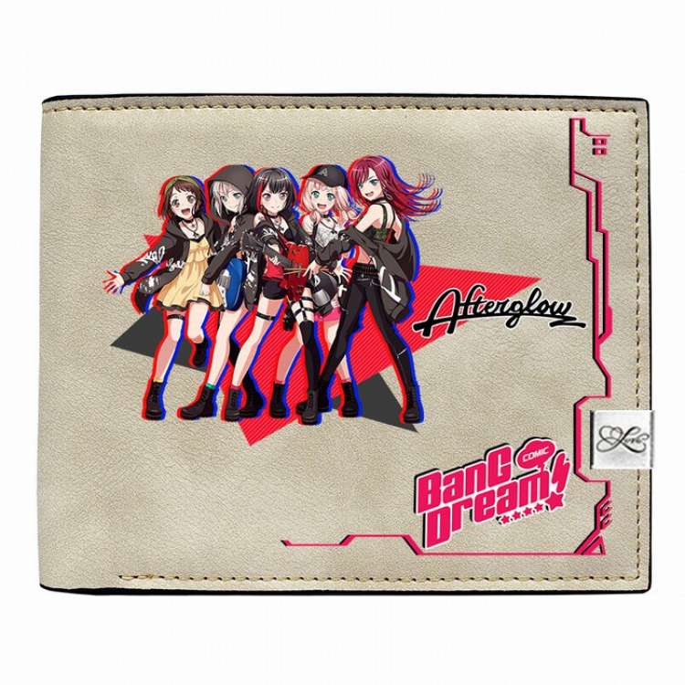 Bang dream Short wallet purse 12X10CM Style E