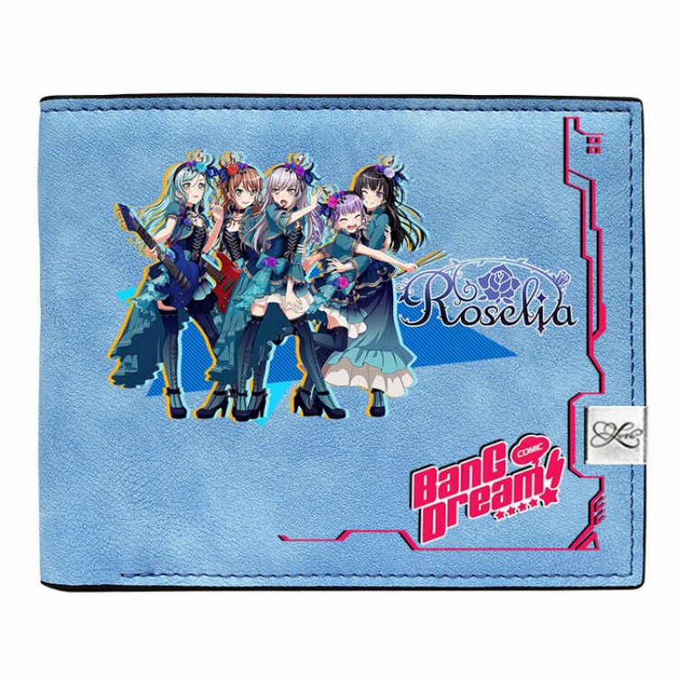 Bang dream Short wallet purse 12X10CM Style F