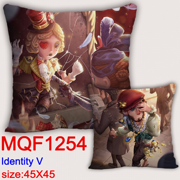 Identity V Double-sided full color Pillow Cushion 45X45CM MQF1254