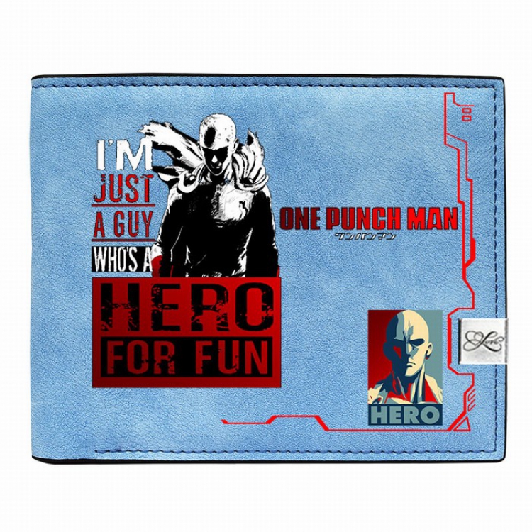 One Punch Man Short wallet purse 12X10CM Style B