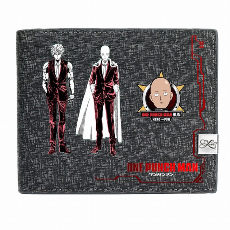 One Punch Man Short wallet purse 12X10CM Style E