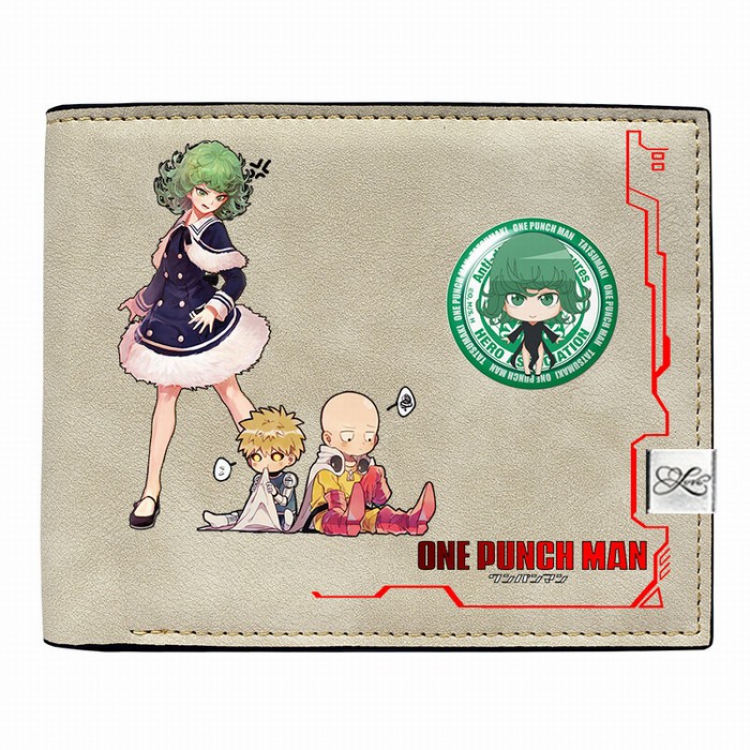 One Punch Man Short wallet purse 12X10CM Style D