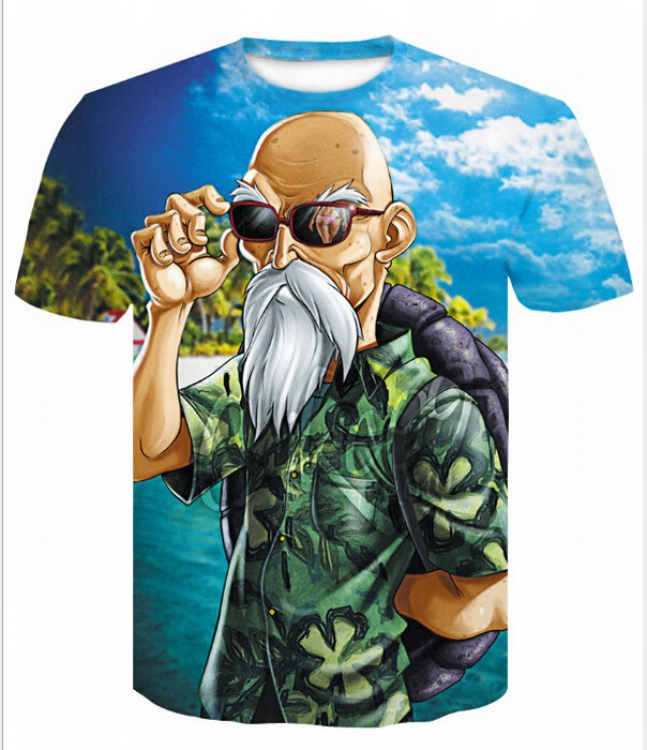 DRAGON BALL Full color printed short-sleeved T-shirt 7 sizes from S to 4XL price for 2 pcs AE087