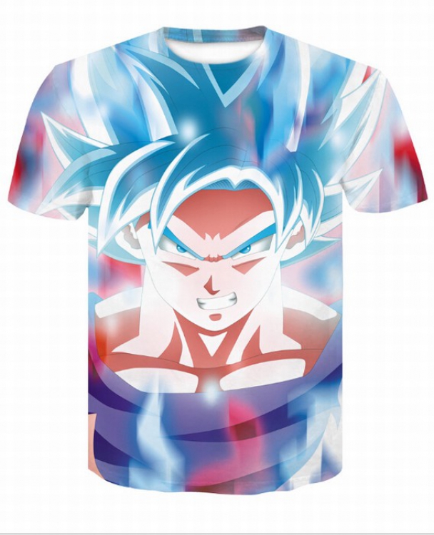 DRAGON BALL Full color printed short-sleeved T-shirt 7 sizes from S to 4XL price for 2 pcs AE111